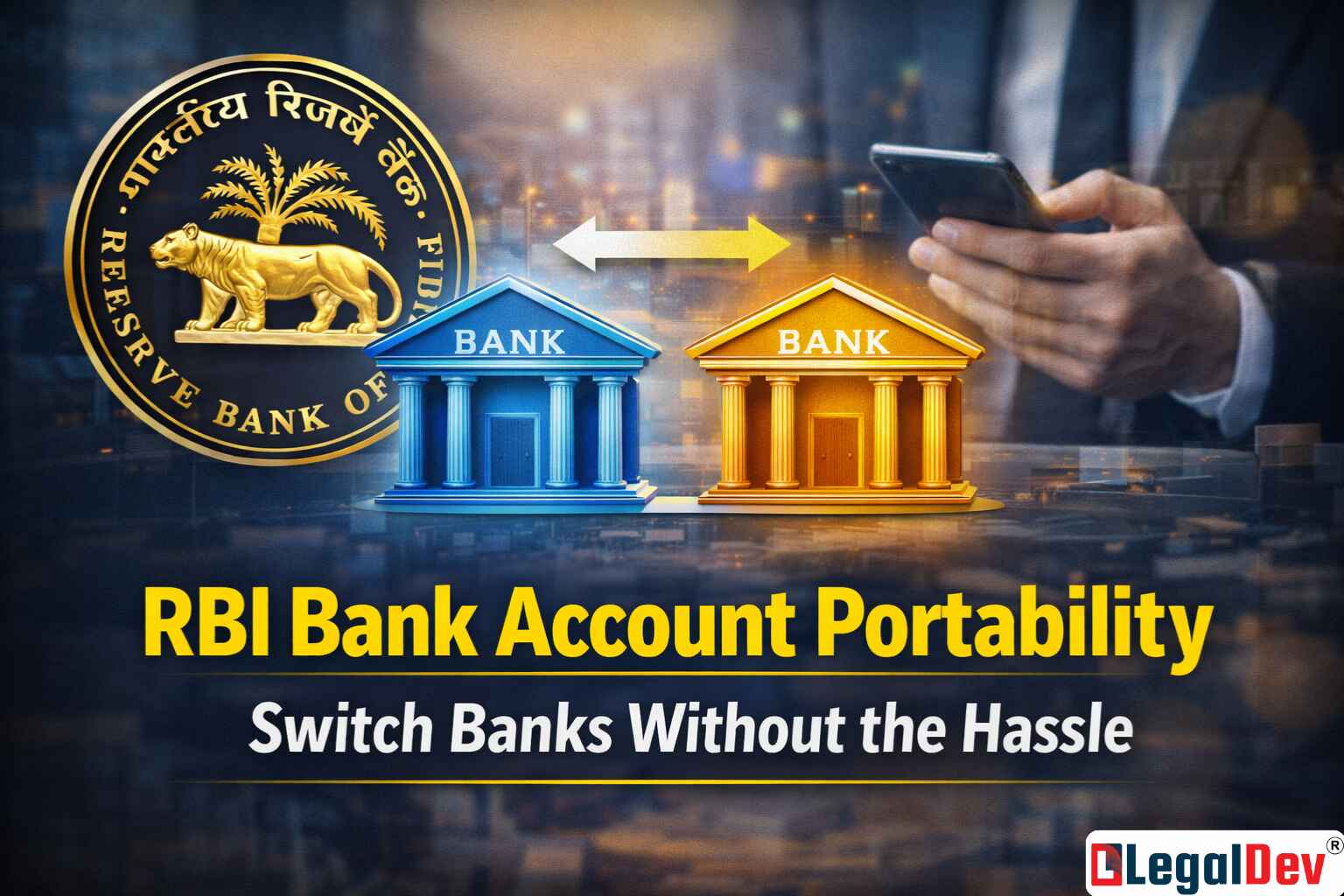 RBI Bank Account Portability — Payments Vision 2028